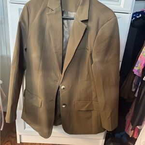 Women’s Small Olive Green Blazer Jacket